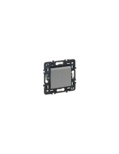 CONMUTADOR LUMINOSO ALUMINIO VALENA NEXT LEGRAND