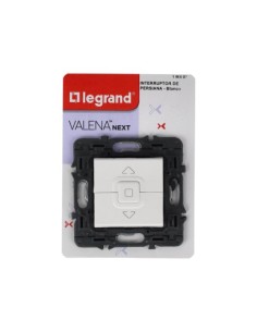 INTERRUPTOR PERSIANAS VALENA NEXT BLANCO LEGRAND