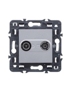 TOMA TV/R/SAT INTERMEDIA ALUMINIO VALENA NEXT