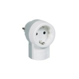 CLAVIJA CON TOMA 2P+T 16A LEGRAND BLANCO PVC