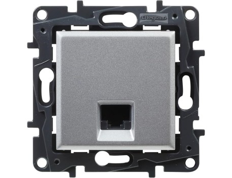 TOMA RJ45 CAT6 UTP ALUMINIO NILOÉ STEP LEGRAND