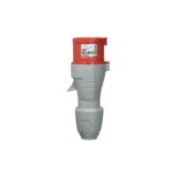 CLAVIJA INDUSTRIAL CEE 16A 3P+T 415V ROJA IP44 IK09