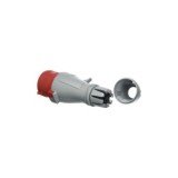 CLAVIJA INDUSTRIAL CEE 16A 3P+T 415V ROJA IP44 IK09