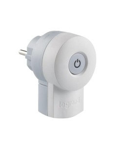 CLAVIJA CON INTERRUPTOR INCORPORADO 16A BLANCA