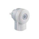 CLAVIJA CON INTERRUPTOR INCORPORADO 16A BLANCA