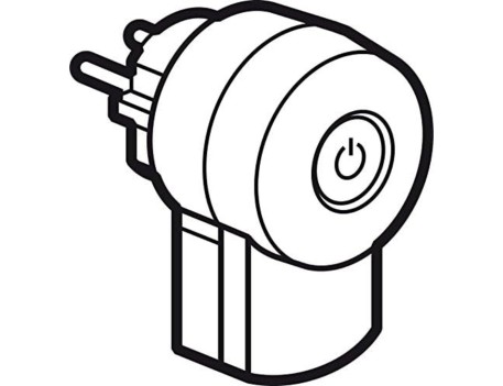 CLAVIJA CON INTERRUPTOR INCORPORADO 16A BLANCA