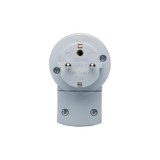 CLAVIJA CON INTERRUPTOR INCORPORADO 16A BLANCA