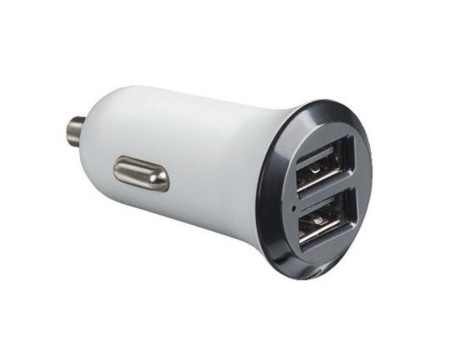 CARGADOR COCHE DOBLE USB 2.1A MECHERO LEGRAND