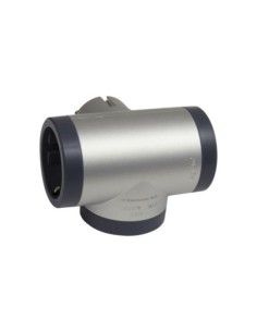 ADAPTADOR TRIPLE 3X2P+T 16A LATERAL ALUMINIO LEGRAND