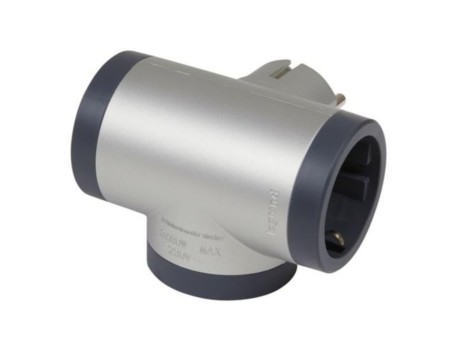 ADAPTADOR TRIPLE 3X2P+T 16A LATERAL ALUMINIO LEGRAND