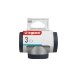 ADAPTADOR TRIPLE 3X2P+T 16A LATERAL ALUMINIO LEGRAND