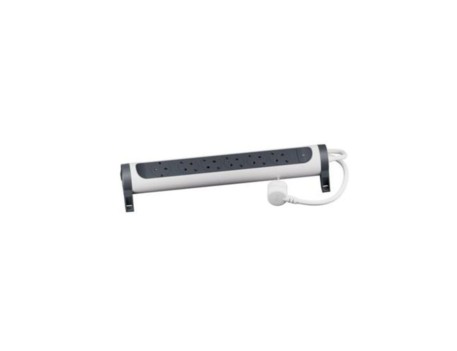 BASE MÚLTIPLE 6 TOMAS 2P+T GIRATORIA 1.5M BLANCA