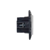 CARGADOR DOBLE USB BLANCO PARA MECANISMOS