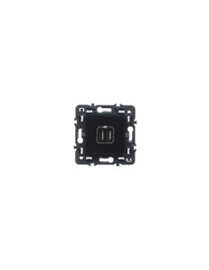 CARGADOR DOBLE USB 2.4A VALENA NEXT DARK LEGRAND