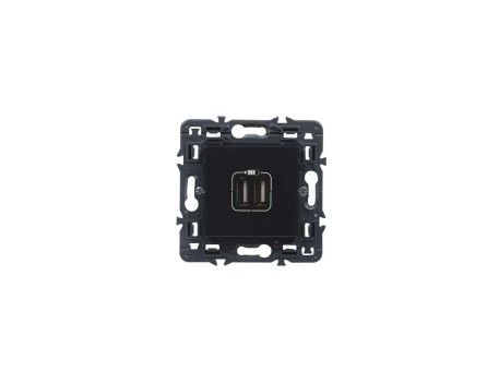 CARGADOR DOBLE USB 2.4A VALENA NEXT DARK LEGRAND