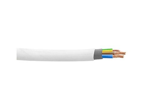 MANGUERA ELÉCTRICA H05VV-F 3X2,5MM² BLANCA
