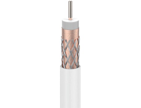 CABLE COAXIAL SILVER SAT RG6U ROLLO 100 METROS