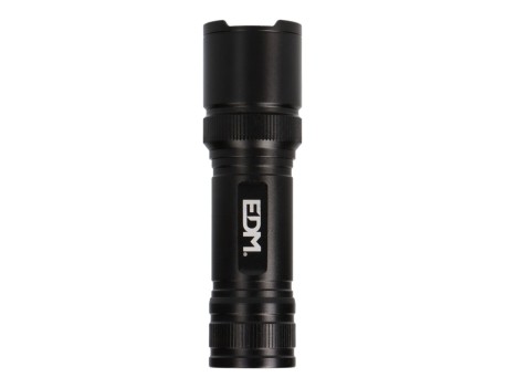 LINTERNA LED TÁCTICA BLACK GRIP CON ZOOM 150LM