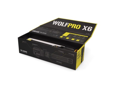 LINTERNA LED TÁCTICA WOLFPRO X6 10000LM ALCANCE