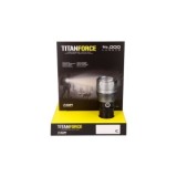 LINTERNA LED TÁCTICA TITANFORCE 14000LM IP44
