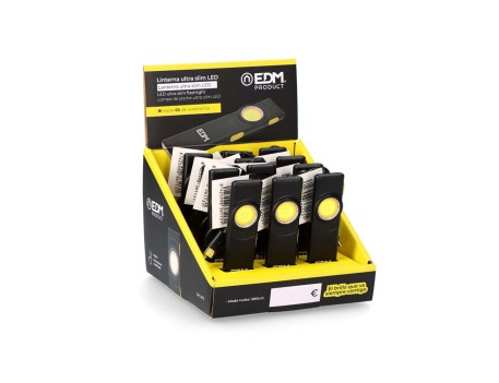 LINTERNA ULTRA SLIM LED 25X16X102MM ALUMINIO