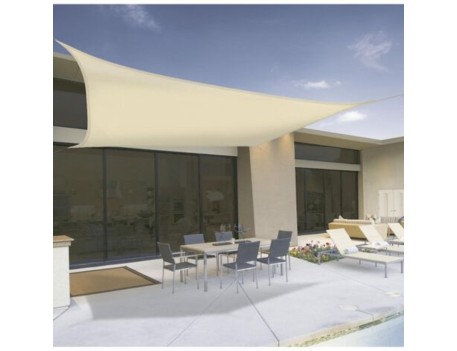 TOLDO VELA IMPERMEABLE SUNNET 3.6X3.6M BEIGE