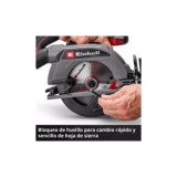 SIERRA CIRCULAR 18V 165MM BATERÍA SOLO EINHELL