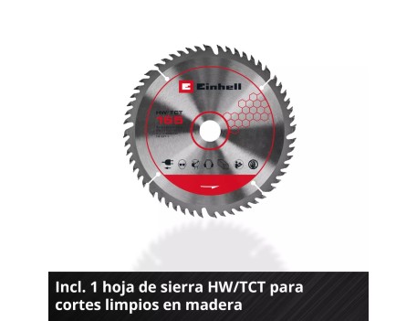 SIERRA CIRCULAR 18V 165MM BRUSHLESS SOLO EINHELL
