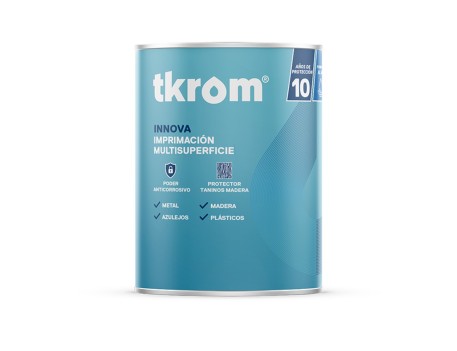 IMPRIMACIÓN MULTISUPERFICIE TKROM BLANCO 2.5L