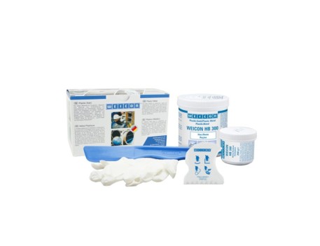 RESINA EPOXI ALTA TEMPERATURA HB 300 CARGA ACERO 0.5KG