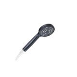 MANGO DUCHA VERONA NEGRO CABEZAL REDONDO 10CM TATAY