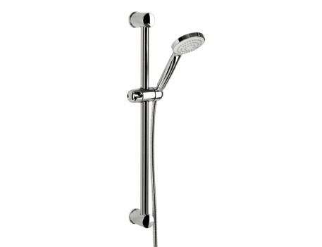KIT DUCHA BARRA MARINA CROMO TATAY CABEZAL 10CM