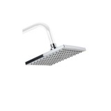 ROCIADOR DUCHA LONDON CUADRADO 20CM CROMO