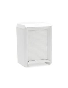 CUBO BAÑO CON PEDAL 7L OLYMPIA BLANCO TATAY