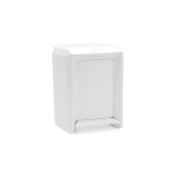 CUBO BAÑO CON PEDAL 7L OLYMPIA BLANCO TATAY