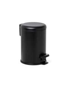 CUBO DE PEDAL TATAY NORDIC NEGRO 3L PARA BAÑO