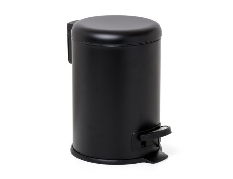 CUBO DE PEDAL TATAY NORDIC NEGRO 3L PARA BAÑO