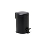 CUBO DE PEDAL TATAY NORDIC NEGRO 3L PARA BAÑO