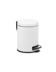 CUBO DE PEDAL TATAY NORDIC BLANCO 5L PARA BAÑO