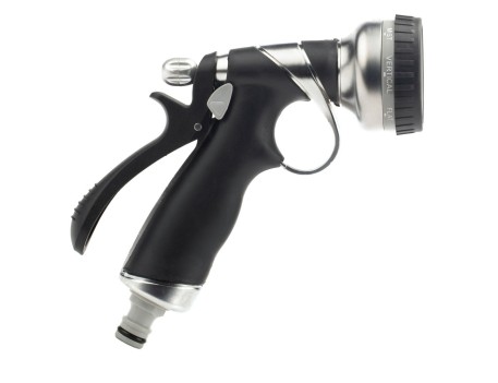 PISTOLA DE RIEGO 8 POSICIONES METAL SOFT