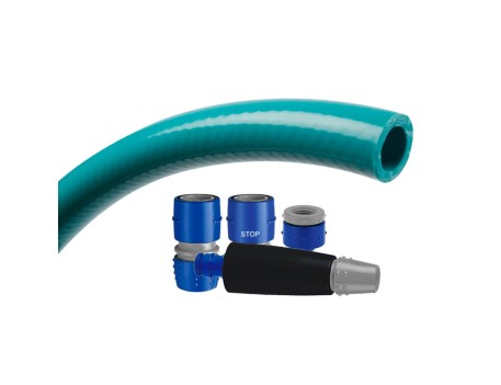 MANGUERA TOPFLEX PVC REFORZADA 5/8 15MM 10 METROS