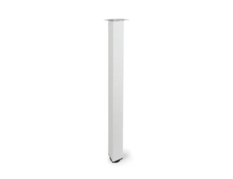 PATA CUADRADA BLANCA 400MM PARA MUEBLES REI