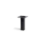 PATA CUADRADA REGULABLE PARA MUEBLE NEGRO 700MM