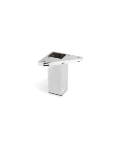 PATA REGULABLE MUEBLE 40X40 H100MM ABS CROMADO