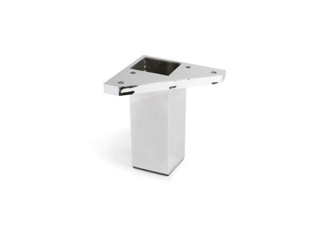PATA REGULABLE MUEBLE 40X40 H100MM ABS CROMADO
