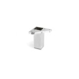 PATA REGULABLE MUEBLE 40X40 H100MM ABS CROMADO