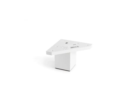 PATA REGULABLE MUEBLE 40X40 H60MM ABS BLANCO