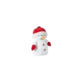 TOPE TEXTIL DECORATIVO MUÑECO DE NIEVE NAVIDEÑO
