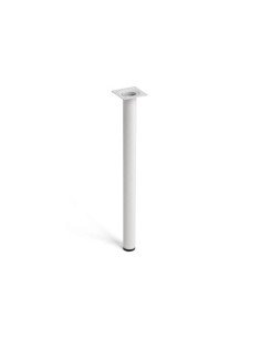 PATA REDONDA PARA MUEBLE 100MM BLANCA REI