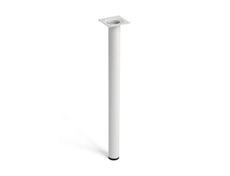 PATA REDONDA PARA MUEBLE 100MM BLANCA REI